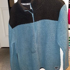 Pink Victoria’s Secret fleece jacket